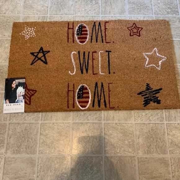 Rae Dunn out door mat 20” x 34”